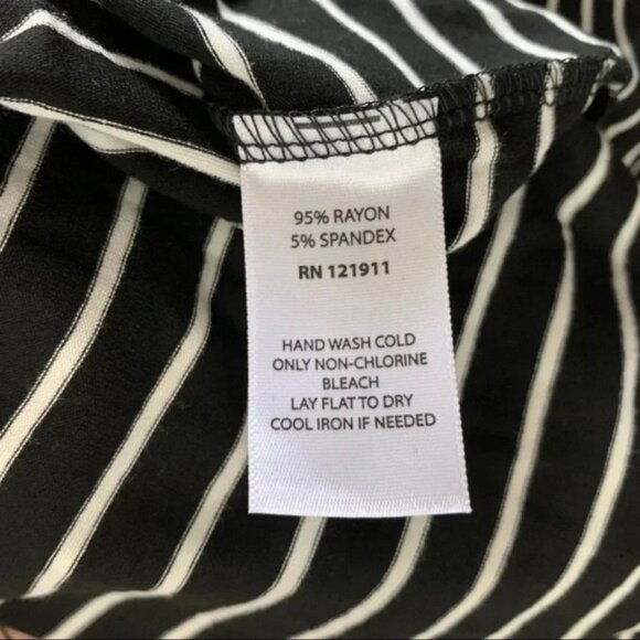 LNA Revolve Leigh Maxi Dress stripes Long Sleeveless Curved hem Scoop neck XS - Picture 15 of 16